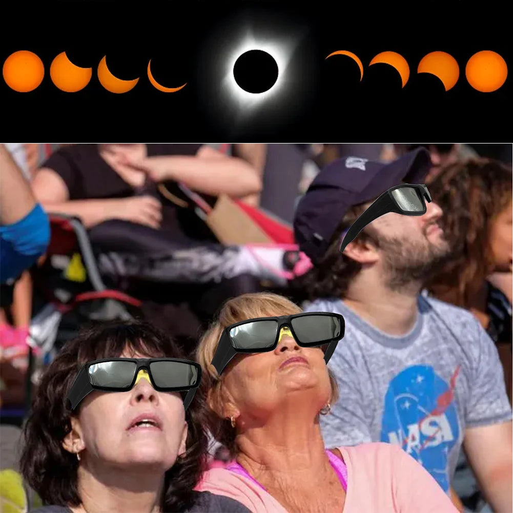 Solar Eclipse Glasses — ISO 12312-2:2015 Certified | Total Eclipse · 12 August 2026