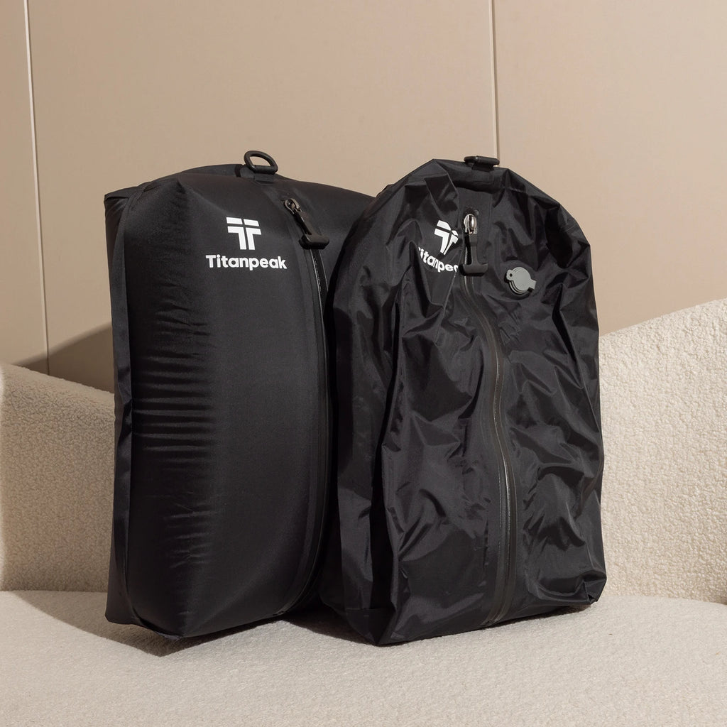 Travel Vacuum Compression Bags — Electric Pump | Pack & Save Space