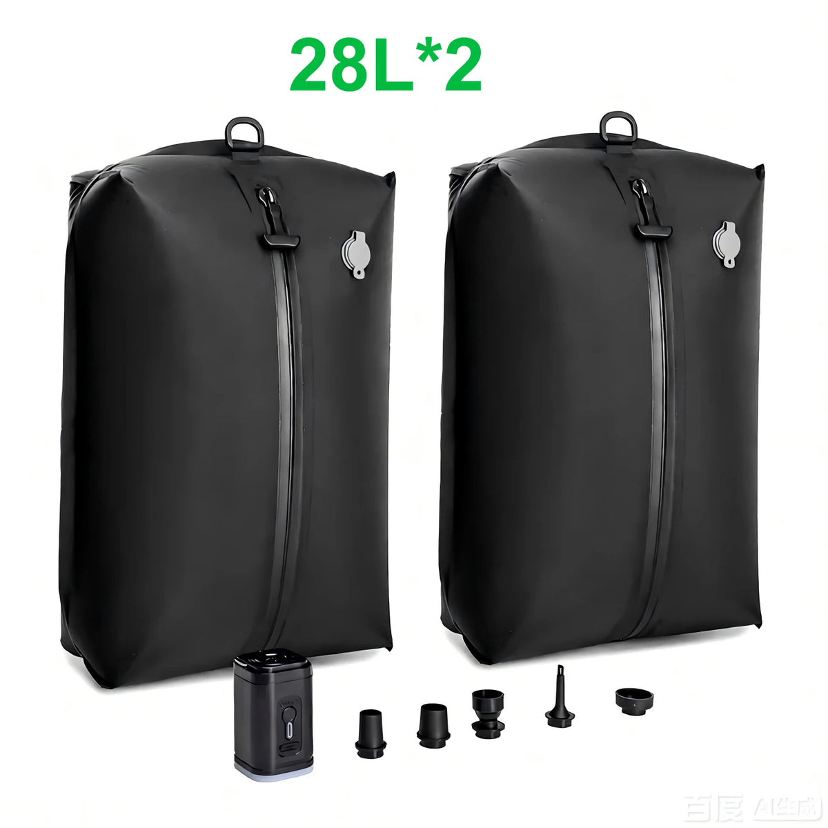 Travel Vacuum Compression Bags — Electric Pump | Pack & Save Space